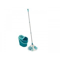 Leifheit Power Mop 3 in 1 lattianpesusetti, harmaa/vihreä hinta ja tiedot | Siivoustarvikkeet | hobbyhall.fi