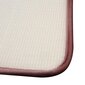 Memory foam matto "Benedomo" Tumman beige, 60x100 cm hinta ja tiedot | Kylpyhuoneen sisustus | hobbyhall.fi