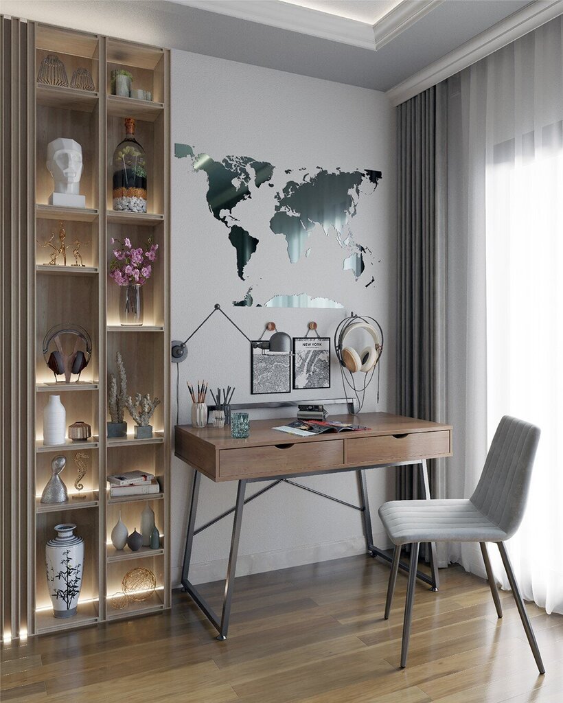 Homede Dust -työpöytä, ruskea/musta hinta ja tiedot | Tietokonepöydät ja työpöydät | hobbyhall.fi