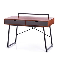 Homede Dust -työpöytä, ruskea/musta hinta ja tiedot | Tietokonepöydät ja työpöydät | hobbyhall.fi