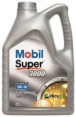 Mobil Super 3000 F-D1 5W-30 Moottoriöljy , 5 litraa hinta ja tiedot | Mobil Autotuotteet | hobbyhall.fi