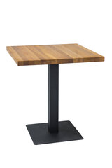 Pöytä Puro-II, 60 cm, musta / tammi hinta ja tiedot | Signal Meble Keittiön kalusteet | hobbyhall.fi