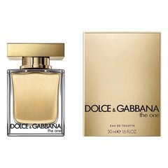 Dolce & Gabbana The One EDT -tuoksu, 50 ml hinta ja tiedot | Naisten hajuvedet | hobbyhall.fi