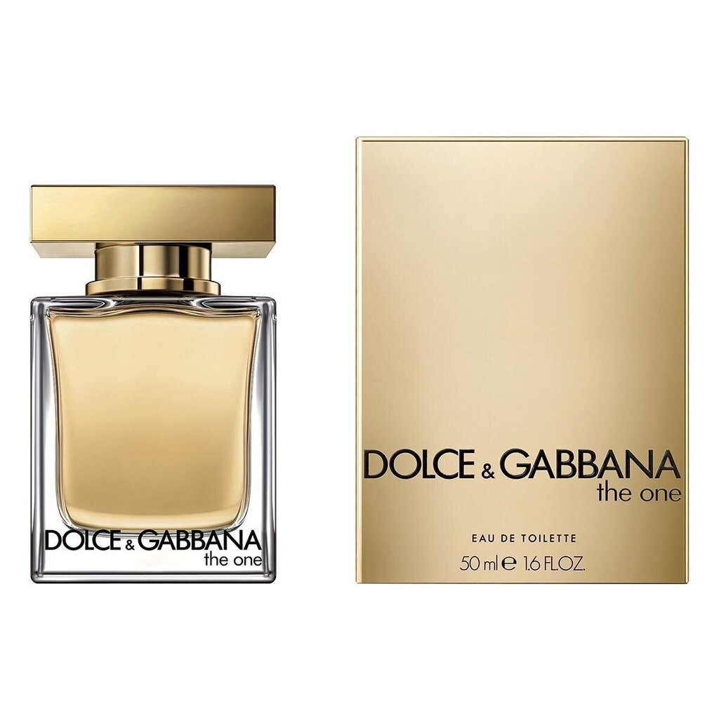Dolce & Gabbana The One EDT -tuoksu, 50 ml hinta ja tiedot | Naisten hajuvedet | hobbyhall.fi