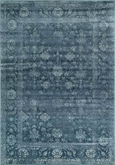 Narma Maya -viskoosimatto, harmaa-sininen 80 x 220 cm hinta ja tiedot | Isot matot | hobbyhall.fi
