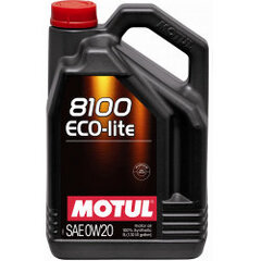 Motul 8100 ECO LITE 0W20 moottoriöljy 5 litraa hinta ja tiedot | Moottoriöljyt | hobbyhall.fi