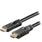 Deltaco HDMI-1250, HDMI, 25m hinta ja tiedot | Kaapelit ja adapterit | hobbyhall.fi