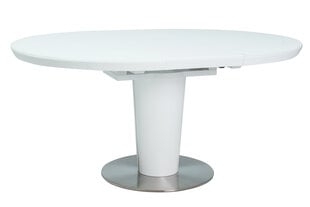 Orbit Jatkettava pöytä, valkoinen hinta ja tiedot | Ruokapöydät | hobbyhall.fi