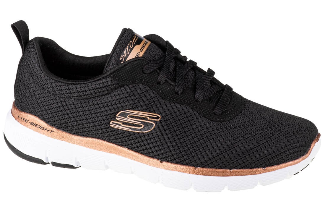 Naisten urheilukengät Skechers 3.0 13070-BKRG, musta hinta ja tiedot | Naisten urheilu- ja vapaa-ajan kengät | hobbyhall.fi