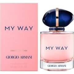 Giorgio Armani My Way EDP naiselle 50 ml hinta ja tiedot | Armani Hajuvedet ja tuoksut | hobbyhall.fi