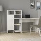 Työpöytä Kalune Design 550 (I), 111,8 cm, valkoinen hinta ja tiedot | Tietokonepöydät ja työpöydät | hobbyhall.fi