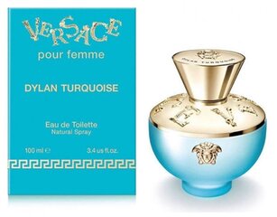 Hajuvesi Versace Dylan Turquoise EDT naisille, 100 ml hinta ja tiedot | Naisten hajuvedet | hobbyhall.fi