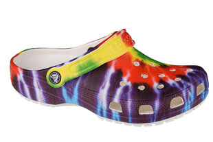 Naisten varvastossut Crocs Classic Tie-Dye graafinen tukki 205453-90H, eri värejä. hinta ja tiedot | Naisten sandaalit ja tossut | hobbyhall.fi