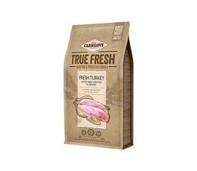 Carnilove True Fresh kalkkunan kanssa kaikille aikuisille koiraroduille, 4 kg hinta ja tiedot | Koiran kuivaruoka | hobbyhall.fi