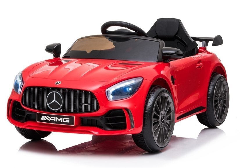 Sähköauto Mercedes AMG GT R, punainen hinta ja tiedot | Lasten sähköautot | hobbyhall.fi