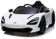 McLaren 720S lasten sähköauto, valkoinen hinta ja tiedot | Lasten sähköautot | hobbyhall.fi