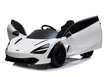 McLaren 720S lasten sähköauto, valkoinen hinta ja tiedot | Lasten sähköautot | hobbyhall.fi