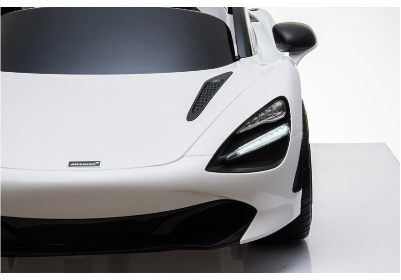 McLaren 720S lasten sähköauto, valkoinen hinta ja tiedot | Lasten sähköautot | hobbyhall.fi