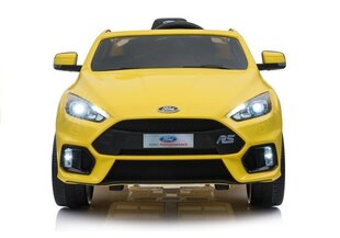 Ford Focus RS lasten sähköauto, keltainen hinta ja tiedot | Lasten sähköautot | hobbyhall.fi
