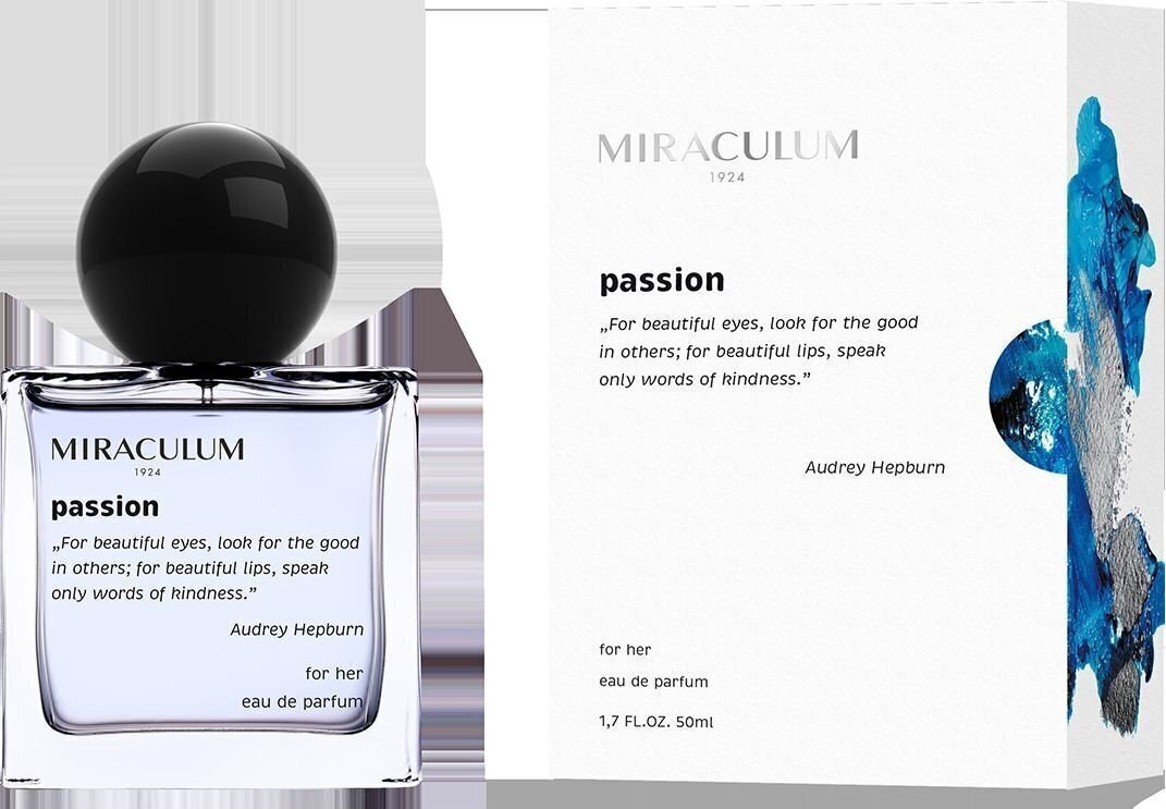 Miraculum Passion EDP naiselle 50 ml hinta ja tiedot | Naisten hajuvedet | hobbyhall.fi