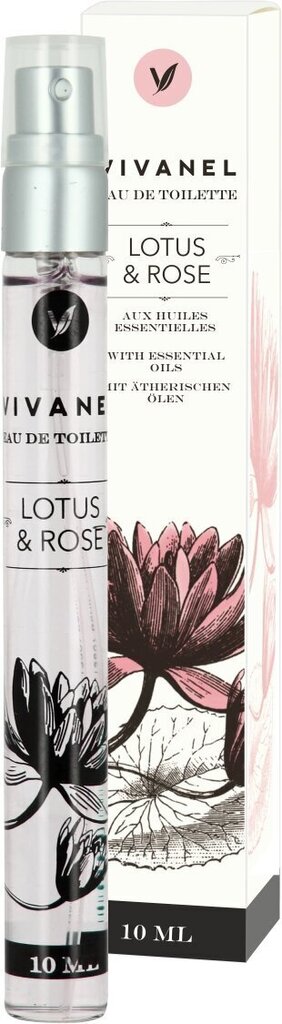 Vivanel Lotus & Rose Eau de Toilette, 10 ml hinta ja tiedot | Naisten hajuvedet | hobbyhall.fi