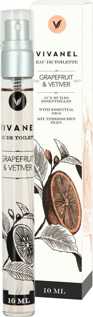 Vivanel Grapefruit & Vetiver EDT 10 ml hinta ja tiedot | Naisten hajuvedet | hobbyhall.fi