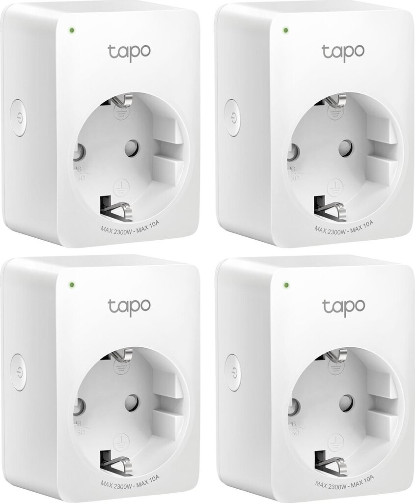 TP-LINK TAPO P100 MINI SMART WIFI SOCKET 4P hinta ja tiedot | Älylaitteiden lisätarvikkeet | hobbyhall.fi