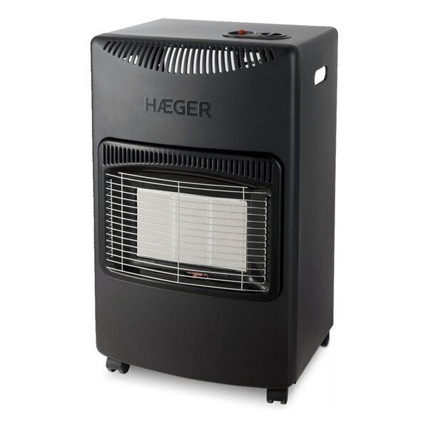 Kaasu-uuni Haeger Premium Warm Musta 4200 W hinta ja tiedot | Lämmittimet | hobbyhall.fi