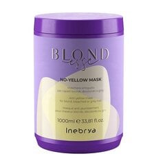 Neutraloiva hiusnaamio Inebrya Blondesse No-Yellow 1000 ml hinta ja tiedot | Inebrya Hiustenhoitotuotteet | hobbyhall.fi