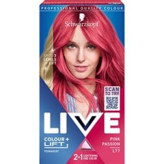 Hiusväri Schwarzkopf Live Colour + Lift, L77 Pink Passion hinta ja tiedot | Schwarzkopf Hajuvedet ja kosmetiikka | hobbyhall.fi