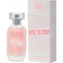 Naomi Campbell Here To Stay EDT naiselle 50 ml hinta ja tiedot | Naisten hajuvedet | hobbyhall.fi