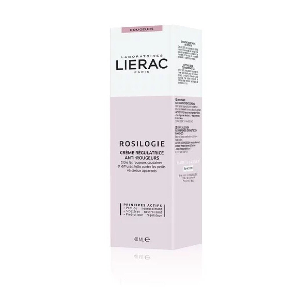 Lierac Rosilogie Redness Correction Neutralizing -hoitovoide punoitusta vastaan, 40 ml hinta ja tiedot | Kasvovoiteet | hobbyhall.fi