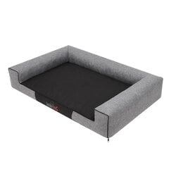 Hobbydog Victoria Light Grey Ekolen XXL -pesäpeti koiralle, 118 x 78 cm, tummanharmaa hinta ja tiedot | Pedit ja pesät | hobbyhall.fi