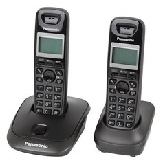 Panasonic KX-TG2512PDT, musta hinta ja tiedot | Lankapuhelimet | hobbyhall.fi