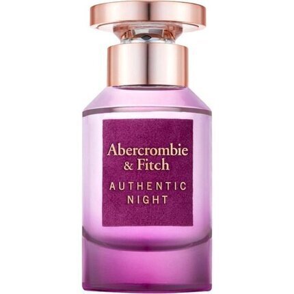 Abercrombie &amp; Fitch Authentic Night EDP naisille 50 ml hinta ja tiedot | Naisten hajuvedet | hobbyhall.fi