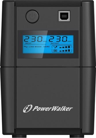 PowerWalker VI 650 SE LCD hinta ja tiedot | UPS-laitteet | hobbyhall.fi