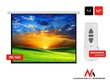 Maclean MC-562 Economy Budget Auto-lock Manual Projection Screen 167'' 1:1 300cm hinta ja tiedot | Valkokankaat | hobbyhall.fi