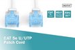 Digitus CAT 5e U-UTP patch kaapeli 2m valkoinen hinta ja tiedot | Kaapelit ja adapterit | hobbyhall.fi