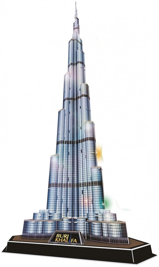 Cubic Fun Burj Khalifa 3D galvosūkis (lengvas) hinta ja tiedot | Palapelit | hobbyhall.fi