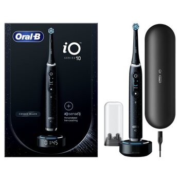 Oral-B iO 10 Cosmic Black hinta ja tiedot | Sähköhammasharjat | hobbyhall.fi