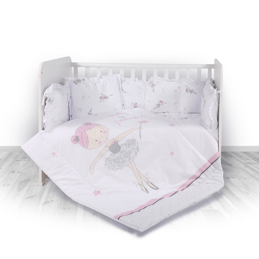 Vuodevaatteet Lily Ballet Pink Lorelli hinta ja tiedot | Vuodevaatteet lapsille | hobbyhall.fi