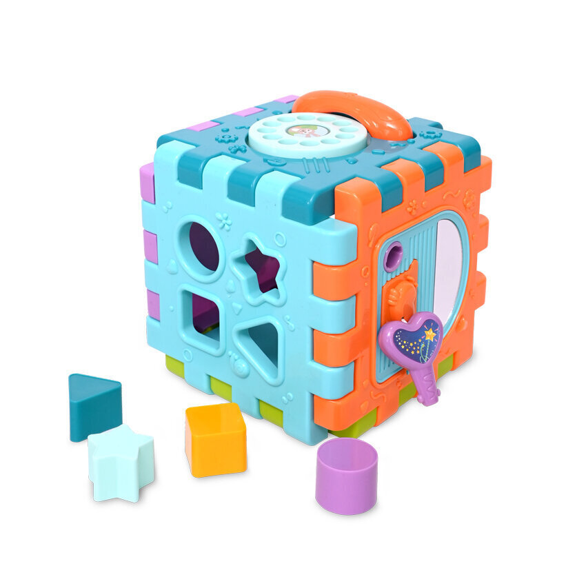 Lorelli Cube -lelu, 6 eri puolta + 4 hahmoa hinta ja tiedot | Kehittävät lelut | hobbyhall.fi