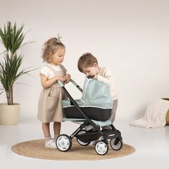 Vaunut nukeille Smoby 3in1, harmaa hinta ja tiedot | Vauvan lelut | hobbyhall.fi