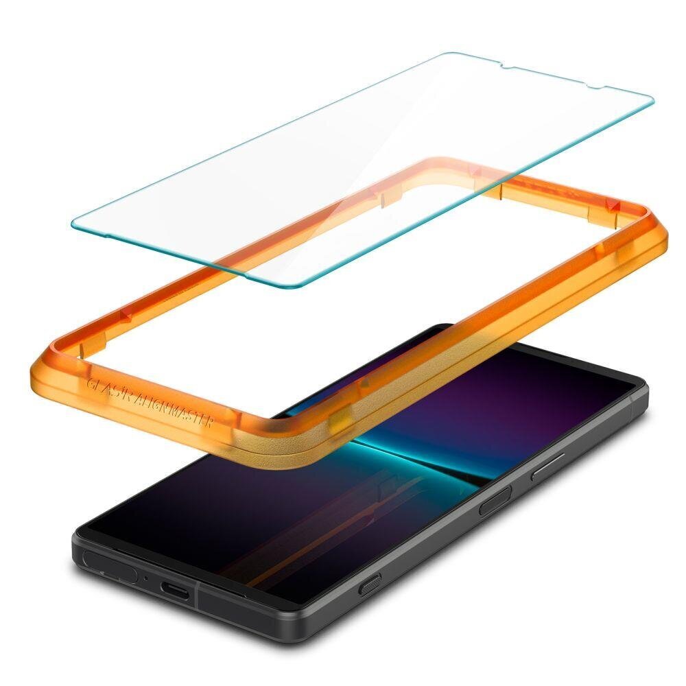 Spigen ALM Glas.tR ohut Sony Xperia 1 IV hinta ja tiedot | Näytönsuojakalvot ja -lasit | hobbyhall.fi