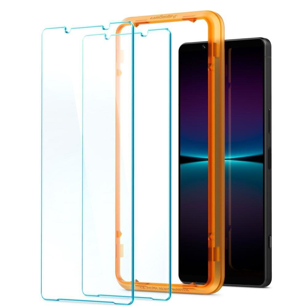 Spigen ALM Glas.tR ohut Sony Xperia 1 IV hinta ja tiedot | Näytönsuojakalvot ja -lasit | hobbyhall.fi