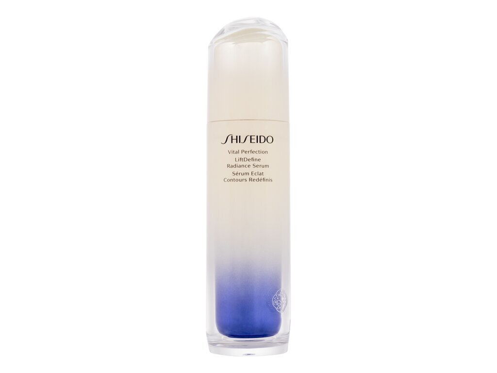 Kasvo- ja kaulaseerumi Shiseido LiftDefine Radiance, 80 ml hinta ja tiedot | Kasvoöljyt ja seerumit | hobbyhall.fi