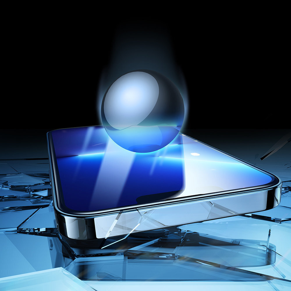 Joyroom Knight 2.5D iPhone 14 ProJR-H02 hinta ja tiedot | Näytönsuojakalvot ja -lasit | hobbyhall.fi