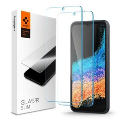 Spigen Slim Samsung Galaxy Xcover6 Pro hinta ja tiedot | Näytönsuojakalvot ja -lasit | hobbyhall.fi