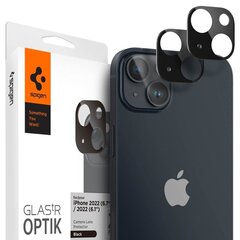 Spigen Optik kamerasuoja iPhone 14/14 Plus hinta ja tiedot | Näytönsuojakalvot ja -lasit | hobbyhall.fi