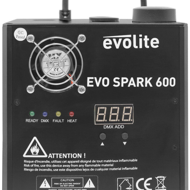 Cold Fire Burst setti Evolite Evo Spark 600 Twin Set hinta ja tiedot | Soittimien lisätarvikkeet | hobbyhall.fi